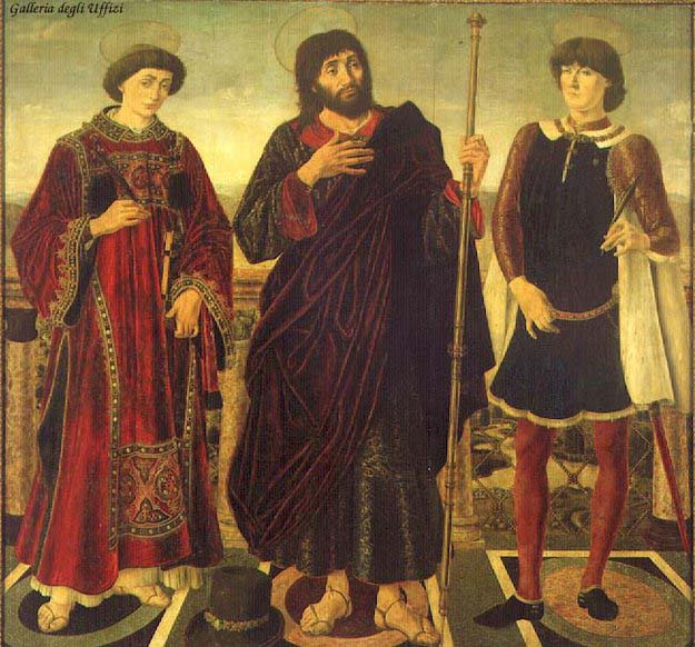 Altarpiece of the SS. Vincent, James and Eustace